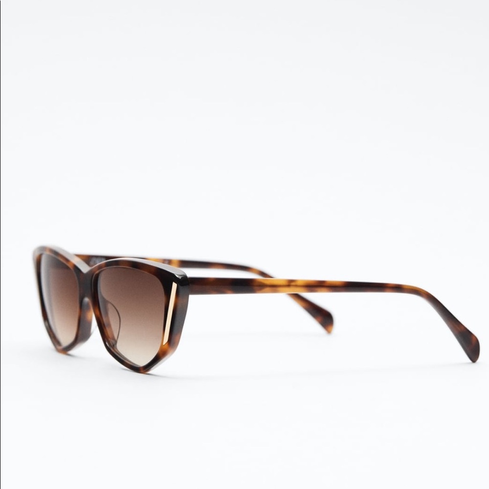 ZARA BNWT Acetate Tortoiseshell Effect Glasses - Picture 5 of 7